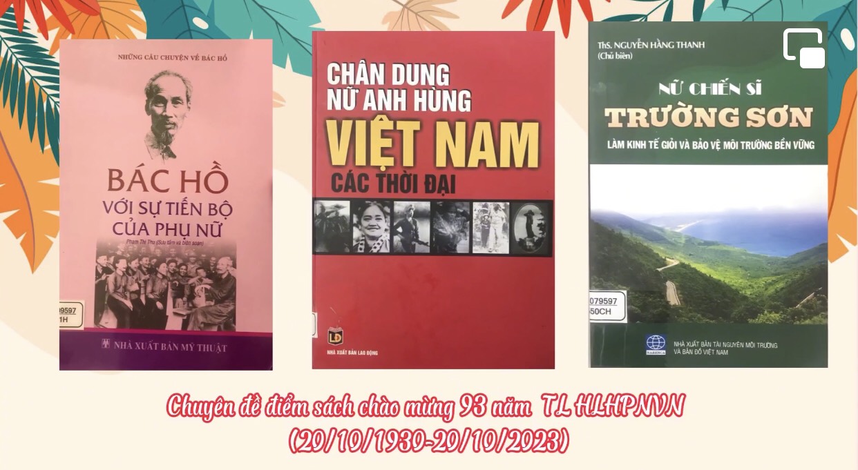Điểm sách chào mừng 20/10